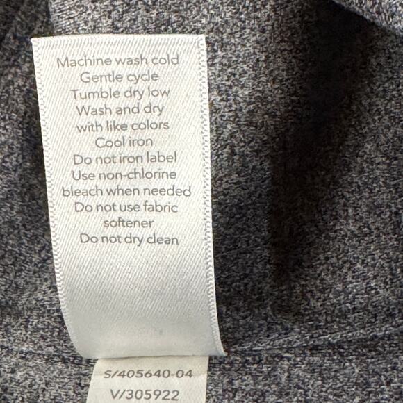 Athleta Small Salutation Stash Pocket Capris Leggings Stretch Heathered Gray - Picture 7 of 8